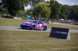Plymouth, Road America, 34, Rutledge Wood, Precision Racing LA, Toyota GR86, Fun Times Soda Pop, United Toyota Racing Powered by Precision Racing LA, Bella Galloway / TGRNA, Toyota GR Cup, Practice - P2, Wisconsin, GRCup
 | SRO Motorsports Group