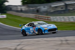Plymouth, Road America, 78, Ethan Ayars, BSI Racing, Toyota GR86, HR Tactical, JA, Toyota GR Cup, Round 9 - R1, Wisconsin, GRCup, Race
 | SRO Motorsports Group