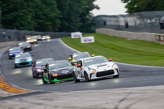 Plymouth, Road America, 51, Massimo Sunseri, BSI Racing, Toyota GR86, Pennsylvania Macaroni Co., JA, Toyota GR Cup, Round 9 - R1, Wisconsin, GRCup, Race
 | SRO Motorsports Group