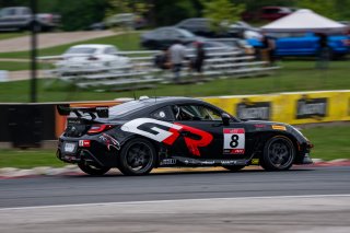 Plymouth, Road America, 8, Tom Rudnai, Dream Machine @ Eagles Canyon, Toyota GR86, Temecula Toyota and Temecula Lexus, JA, Toyota GR Cup, Round 9 - R1, Wisconsin, GRCup, Race
 | SRO Motorsports Group
