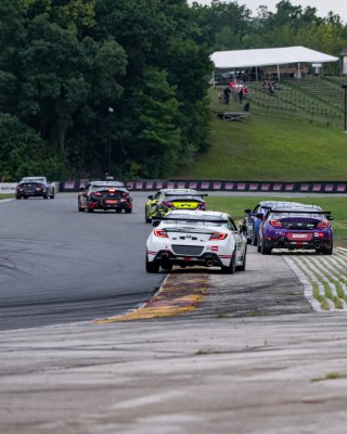 Plymouth, Road America, 51, Massimo Sunseri, BSI Racing, Toyota GR86, Pennsylvania Macaroni Co., JA, Toyota GR Cup, Round 9 - R1, Wisconsin, GRCup, Race
 | SRO Motorsports Group