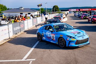 Plymouth, Road America, 15, Spike Kohlbecker, TechSport Racing, Toyota GR86, Ackerman Toyota, JA, Toyota GR Cup, Qualifying - Q2, Wisconsin, GRCup, Qualifying
 | SRO Motorsports Group