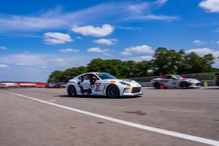 Plymouth, Road America, 21, Michael Edwards, Eagles Canyon w/ Fast Track, Toyota GR86, Woodbine, CMMG, JA, Toyota GR Cup, Round 10 - R2, Wisconsin, GRCup, Race
 | SRO Motorsports Group