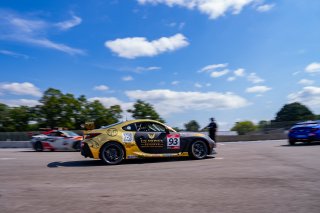 Plymouth, Road America, 93, Patrick Brunson, Eagles Canyon w/ Fast Track, Toyota GR86, U.S. Money Reserve, JA, Toyota GR Cup, Round 10 - R2, Wisconsin, GRCup, Race
 | SRO Motorsports Group