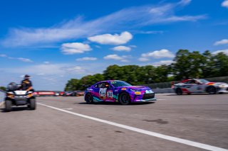 Plymouth, Road America, 34, Rutledge Wood, Precision Racing LA, Toyota GR86, Fun Times Soda Pop, United Toyota Racing Powered by Precision Racing LA, JA, Toyota GR Cup, Round 10 - R2, Wisconsin, GRCup, Race
 | SRO Motorsports Group