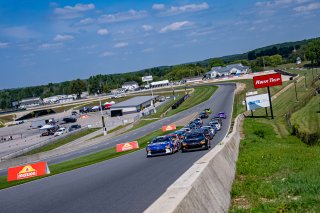 Plymouth, Road America, 98, Max Schweid, RVA Graphics Motorsports by Speed Syndicate, Toyota GR86, Segra, 22, Jeremy Fletcher, Copeland Motorsports, JA, Toyota GR Cup, Round 10 - R2, Wisconsin, GRCup, Race
 | SRO Motorsports Group