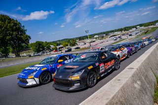Plymouth, Road America, 98, Max Schweid, RVA Graphics Motorsports by Speed Syndicate, Toyota GR86, Segra, 22, Jeremy Fletcher, Copeland Motorsports, JA, Toyota GR Cup, Round 10 - R2, Wisconsin, GRCup, Race
 | SRO Motorsports Group