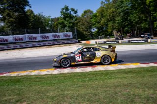 Plymouth, Road America, 93, Patrick Brunson, Eagles Canyon w/ Fast Track, Toyota GR86, U.S. Money Reserve, JA, Toyota GR Cup, Round 10 - R2, Wisconsin, GRCup, Race
 | SRO Motorsports Group