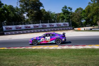 Plymouth, Road America, 34, Rutledge Wood, Precision Racing LA, Toyota GR86, Fun Times Soda Pop, United Toyota Racing Powered by Precision Racing LA, JA, Toyota GR Cup, Round 10 - R2, Wisconsin, GRCup, Race
 | SRO Motorsports Group
