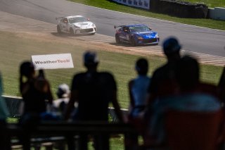 Plymouth, Road America, Fans, 52, Stone Colby, Copeland Motorsports, Toyota GR86, 51, Massimo Sunseri, BSI Racing, Pennsylvania Macaroni Co., JA, Toyota GR Cup, Round 10 - R2, Wisconsin, GRCup, Race
 | SRO Motorsports Group