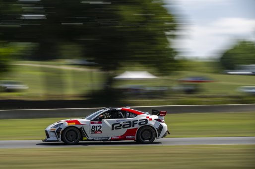 #812 Toyota GR86 of Maite Caceres, RAFA Racing Team, GR Cup, Am, SRO America, Road America, Elkhart Lake, WI, Aug 27 - 30, 2026
 | Fred Hardy | Echo & Origin | www.echoandorigin.studio &copy;2026