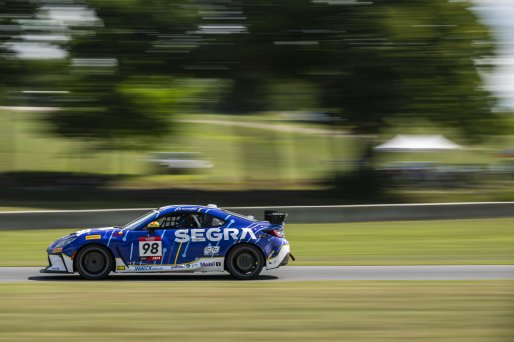 #98 Toyota GR86 of Max Schweid, RVA Graphics Motorsports by Speed Syndicate, GR Cup, Am, SRO America, Road America, Elkhart Lake, WI, Aug 27 - 30, 2026
 | Fred Hardy | Echo & Origin | www.echoandorigin.studio &copy;2026