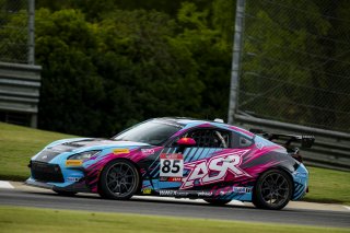 #85 Toyota GR86 of Ava Schletz, Eagles Canyon w/ Fast Track, GR Cup, Am, SRO America, Barber Motorsport Park, Leeds, AL, Sept 24 - 27, 2026
 | Fred Hardy | Echo & Origin | www.echoandorigin.studio &copy;2026