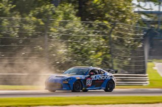 The Toyota GR Cup   in Birmingham, Alabama on Saturday, Sept. 26, 2026.

Race, Round 11 - R1 
55, Liam Harrison, Blackdog Racing, Toyota GR86, Blackdog Cars.com

Photo by
&mdash; James Armas/ TRD | TRD EXIT10