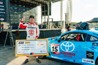 Barber Motorsports Park, Birmingham, Alabama, 15, Spike Kohlbecker, TechSport Racing, Toyota GR86, Ackerman Toyota, Toyota GR Cup, Qualifying - Q2, Trevor Travis/Toyota Gazoo Racing
 | SRO Motorsports Group