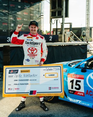Barber Motorsports Park, Birmingham, Alabama, 15, Spike Kohlbecker, TechSport Racing, Toyota GR86, Ackerman Toyota, Toyota GR Cup, Qualifying - Q2, Trevor Travis/Toyota Gazoo Racing
 | SRO Motorsports Group