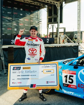 Barber Motorsports Park, Birmingham, Alabama, 15, Spike Kohlbecker, TechSport Racing, Toyota GR86, Ackerman Toyota, Toyota GR Cup, Qualifying - Q2, Trevor Travis/Toyota Gazoo Racing
 | SRO Motorsports Group