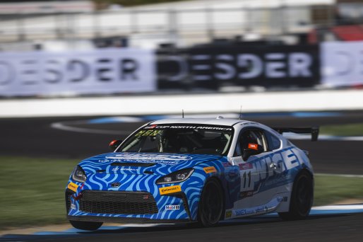 #11 Toyota GR86 of Garrett Manes, RVA Graphics Motorsports by Speed Syndicate, GR Cup, Am, SRO America, Indianapolis 8 Hour, Indianapolis Motor Speedway, Speedway, IN, Oct 7 - 11, 2026
 | Fred Hardy | Echo & Origin | www.echoandorigin.studio &copy;2026