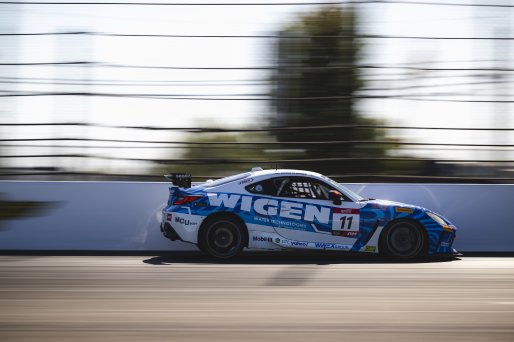 #11 Toyota GR86 of Garrett Manes, RVA Graphics Motorsports by Speed Syndicate, GR Cup, Am, SRO America, Indianapolis 8 Hour, Indianapolis Motor Speedway, Speedway, IN, Oct 7 - 11, 2026
 | Fred Hardy | Echo & Origin | www.echoandorigin.studio &copy;2026
