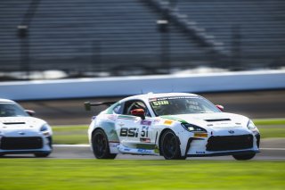#51 Toyota GR86 of Massimo Sunseri, BSI Racing, GR Cup, Am, SRO America, Indianapolis 8 Hour, Indianapolis Motor Speedway, Speedway, IN, Oct 7 - 11, 2026
 | Fred Hardy | Echo & Origin | www.echoandorigin.studio &copy;2026