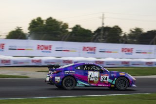 #34 Toyota GR86 of Rutledge Wood, Precision Racing LA, GR Cup, Am, SRO America, Indianapolis 8 Hour, Indianapolis Motor Speedway, Speedway, IN, Oct 7 - 11, 2026
 | Fabian Lagunas | www.lagunasphotography.com | 2026