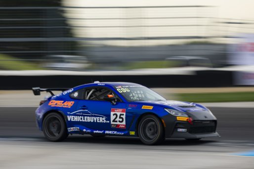 #25 Toyota GR86 of Alfonso Diaz, Cantera Carraizo Inc, GR Cup, Am, SRO America, Indianapolis 8 Hour, Indianapolis Motor Speedway, Speedway, IN, Oct 7 - 11, 2026
 | Fabian Lagunas | www.lagunasphotography.com | 2026