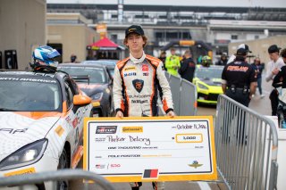 Indianapolis, Indianapolis Motor Speedway, 42, Parker DeLong, TechSport Racing, Toyota GR86, Soundgear, Bella Galloway / TGRNA, Toyota GR Cup, Qualifying - Q2, Indiana, GRCup
 | SRO Motorsports Group