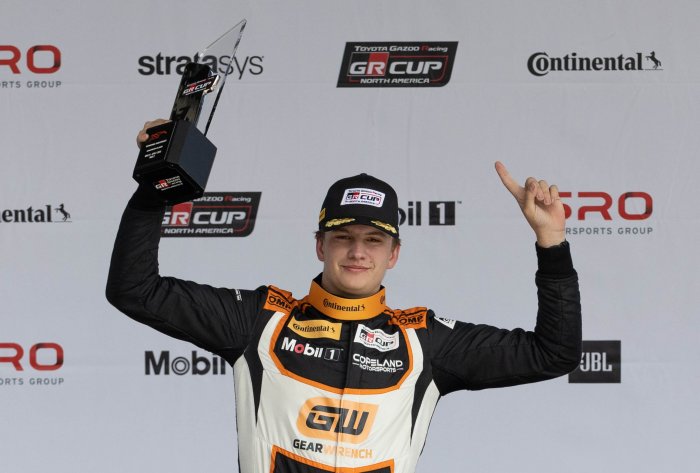 Tyler Gonzalez Makes History in Inaugural Toyota GR Cup Race Weekend