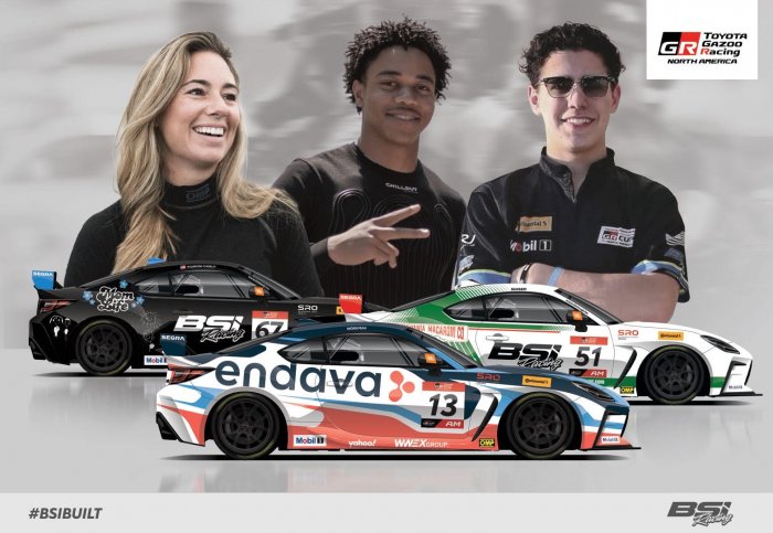 BSI Racing Brings New Faces to Sonoma for GR Cup Opener
