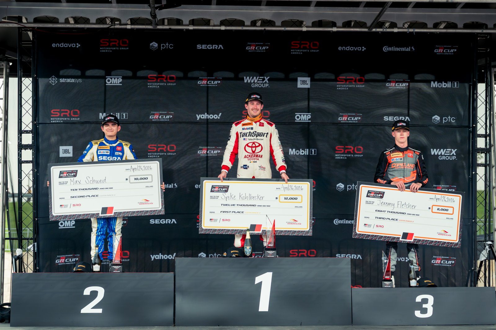 Kohlbecker Earns Fourth Win of Season at COTA, Takes Over All-Time Podium Lead