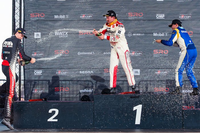 Kohlbecker, Robusto, Schweid Sweep Podium at Sonoma